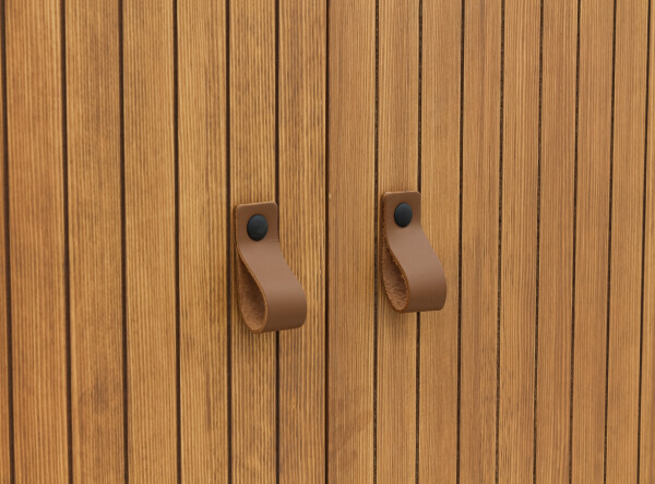 3-door wardrobe Senna Rose Wood