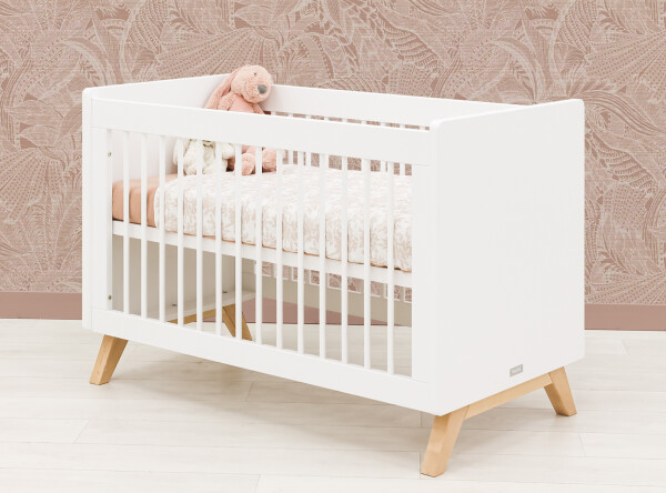 Bed 60x120 Lynn White/Natural