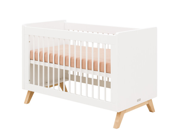 Bed 60x120 Lynn White/Natural