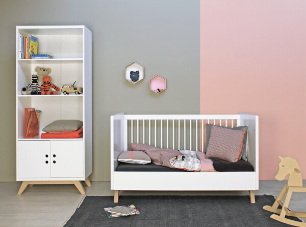 Bench bed 70x140 Lynn White/Natural