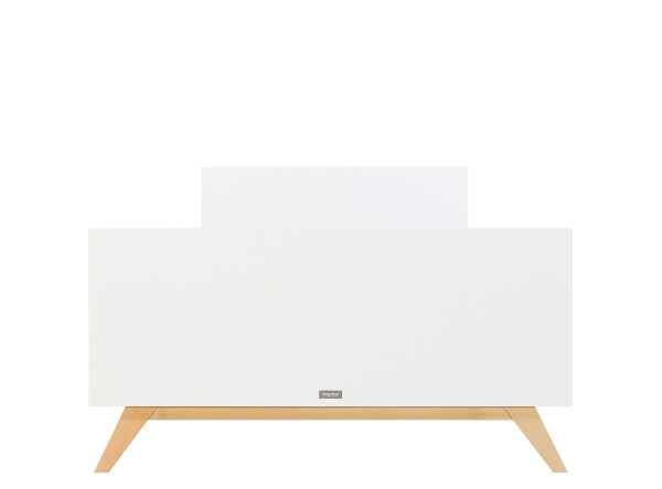 Twin bed 120x200 Lynn White/Natural
