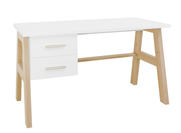 Bureau Lisa Wit/Naturel