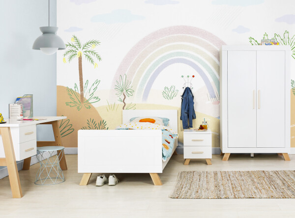 Bureau Lisa Wit/Naturel