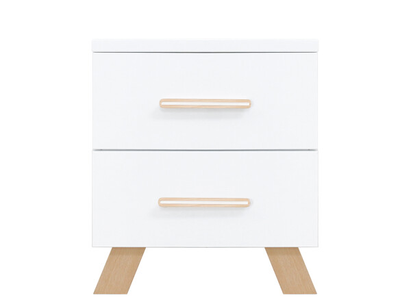 Night table Lisa White/Natural