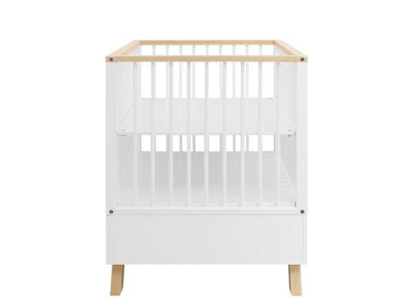 Box met lade Lisa Wit/Naturel
