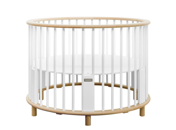 Box Rondo incl. wielen Wit/Naturel