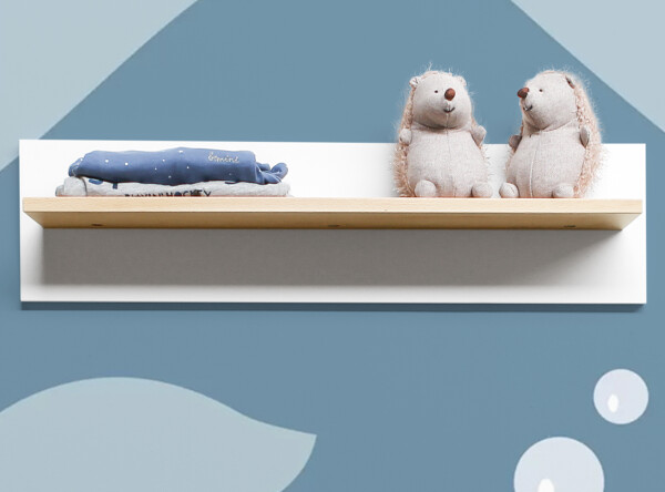 Shelf Fenna White/Natural