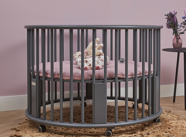 Playpen Rondo incl. wheels Deep Grey