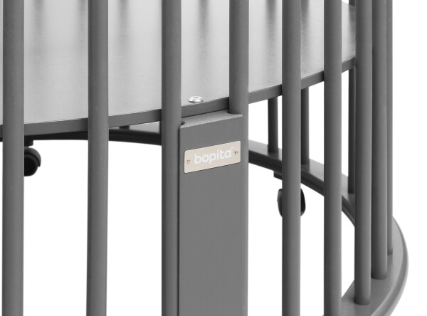 Playpen Rondo incl. wheels Deep Grey