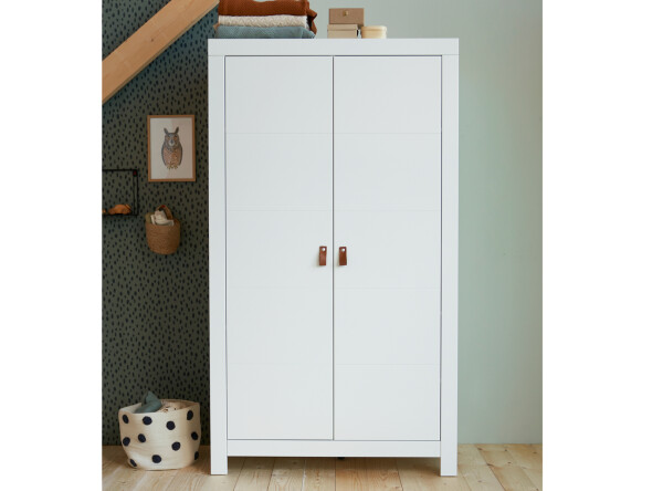 Armoire 2-portes Noah Blanc