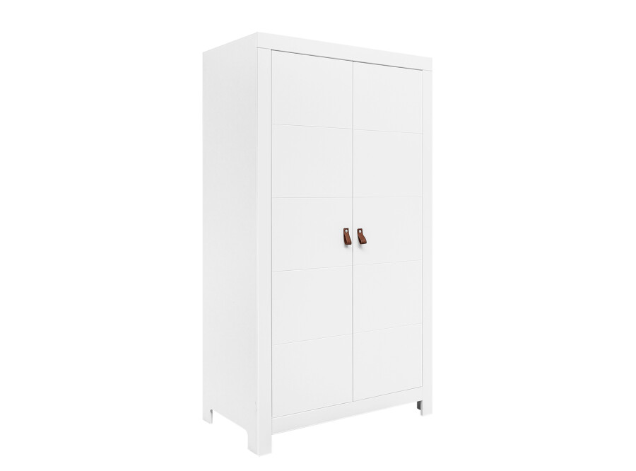 Armoire Enfant Ajaton Blanc VitaliSpa - 83.3 X 187 Cm Avec Tiroir Et 6 Compartiments