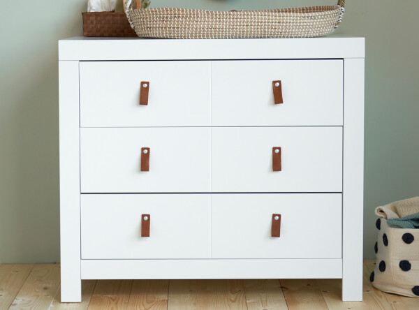 Dresser with 3 drawers Noah White