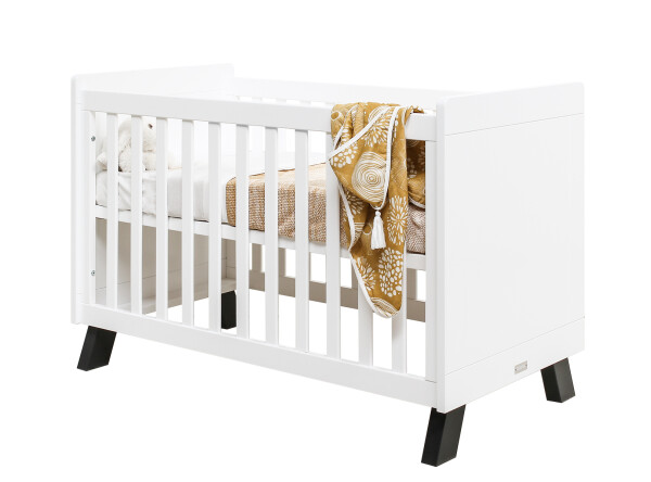 Bed 60x120 Juno White/Black
