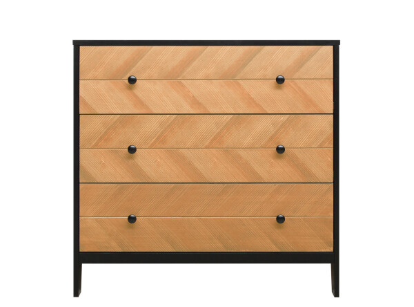 Kommode mit 3 Schubladen Job Vintage Honey