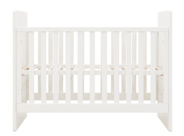Transferable bed 60x120/90x200 Square White