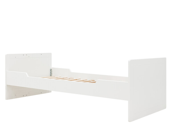 Transferable bed 60x120/90x200 Square White