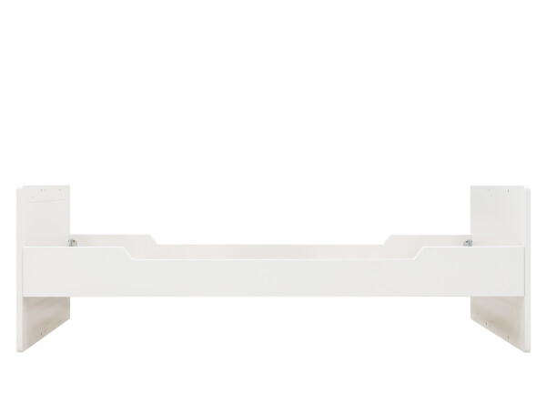 Transferable bed 60x120/90x200 Square White