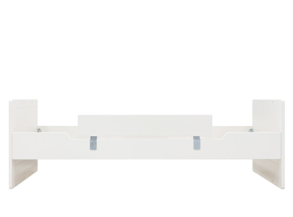 Transferable bed 60x120/90x200 Square White