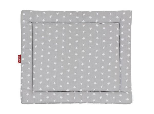 Boxkleed stars Grijs/Wit