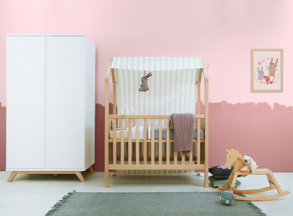 Bett 60x120 My First House Natur