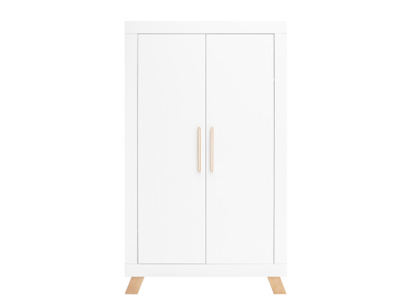 2-door wardrobe Lisa White/Natural