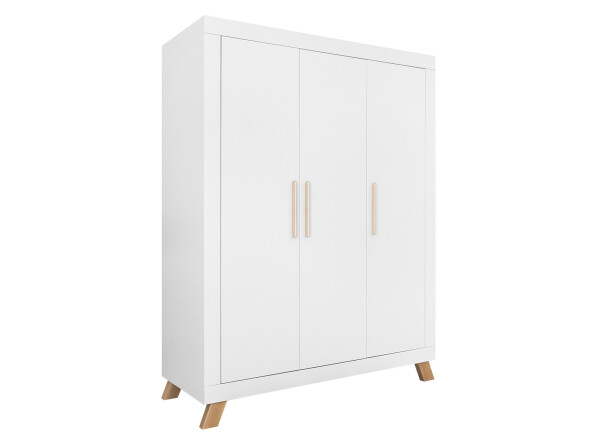3-door wardrobe Lisa White/Natural