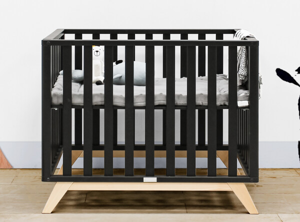 Playpen Lynn Matt Black/Natural