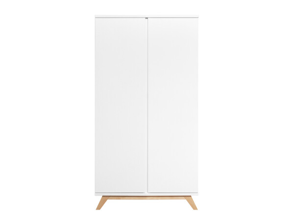 2-door wardrobe gripless Lynn White/Natural