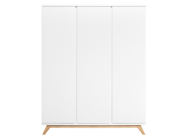 3-door wardrobe gripless Lynn White/Natural
