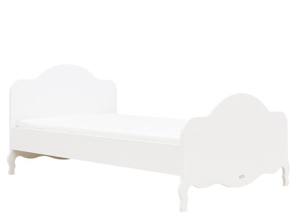 Twin bed 120x200 Elena White