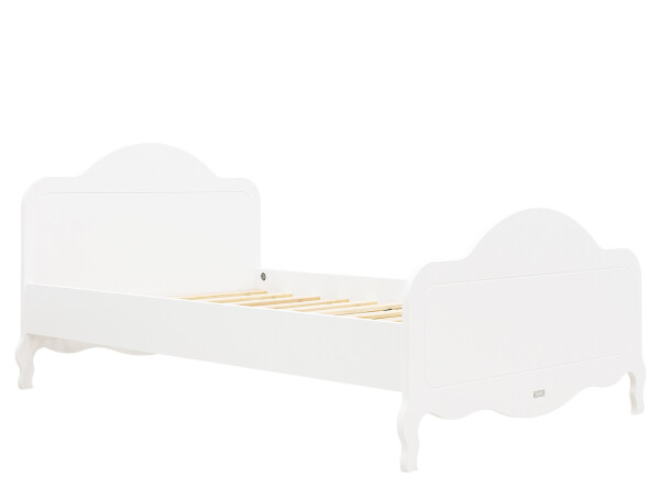 Twin bed 120x200 Elena White