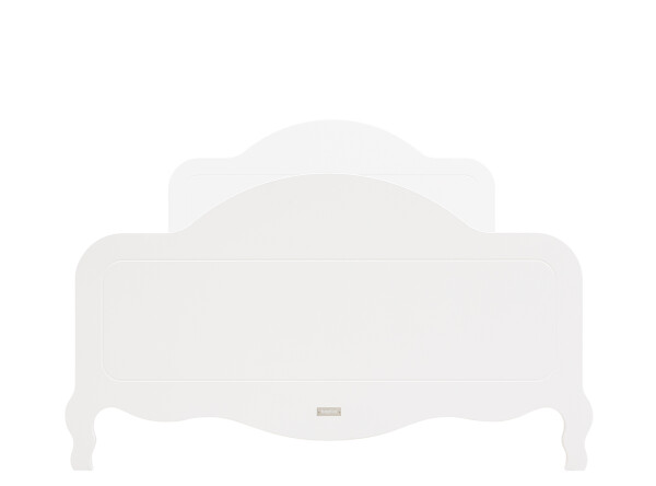 Twin bed 120x200 Elena White