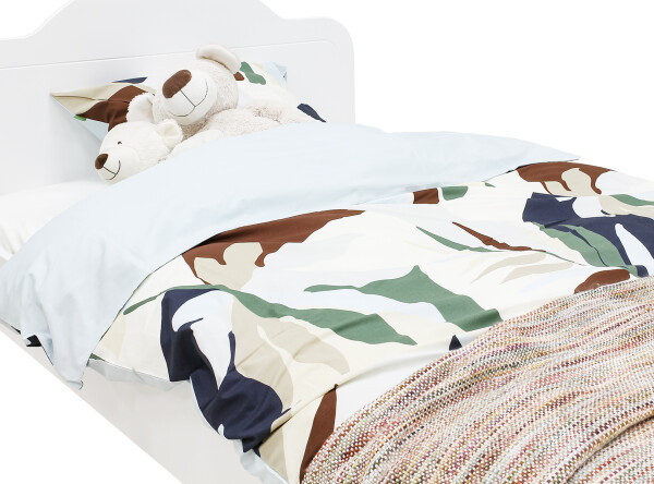 Twin bed 120x200 Elena White