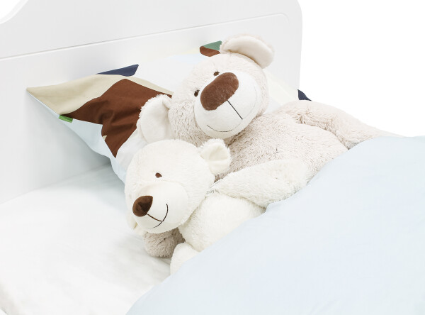Twin bed 120x200 Elena White