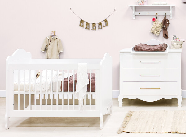 Elena chambre enfants 2 pièces baby room Blanc