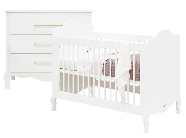Elena 2-part nursery White