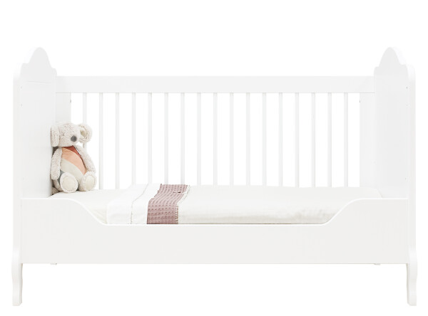 Elena 2 piece nursery furniture set with cot bed White
