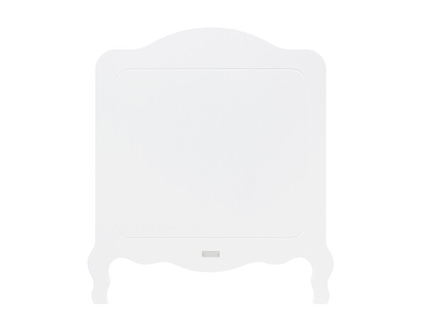 Elena 3 piece nursery furniture set with bench bed White