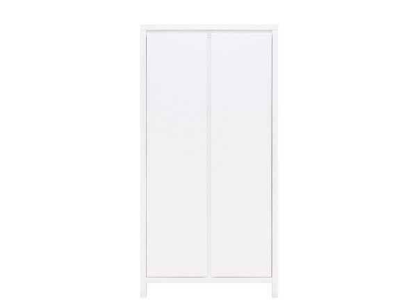 2-door wardrobe Corsica White