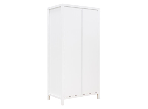 2-door wardrobe Corsica White