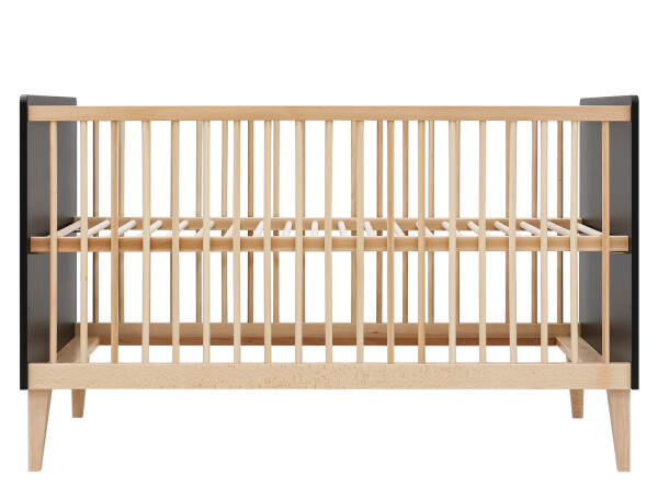 Bench bed 70x140 Lena Matt Black/Natural
