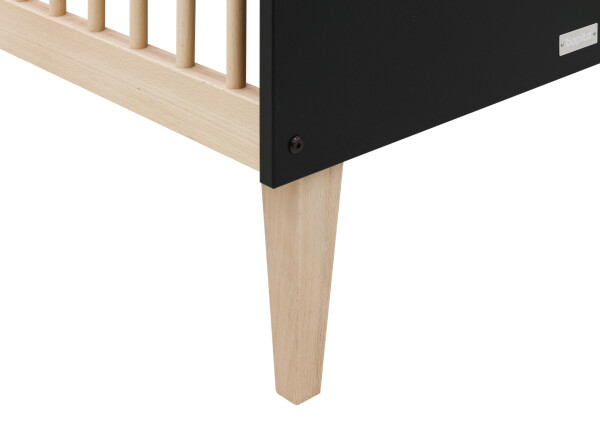 Bench bed 70x140 Lena Matt Black/Natural