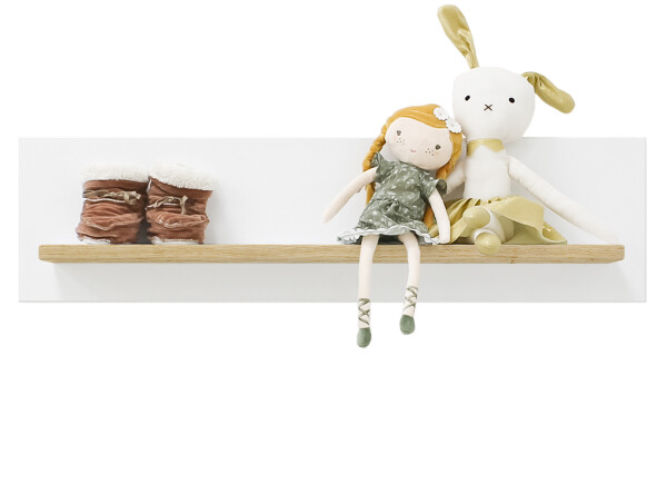 Shelf Mika White/Oak