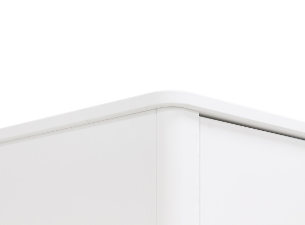 3-door wardrobe Mika White/Oak