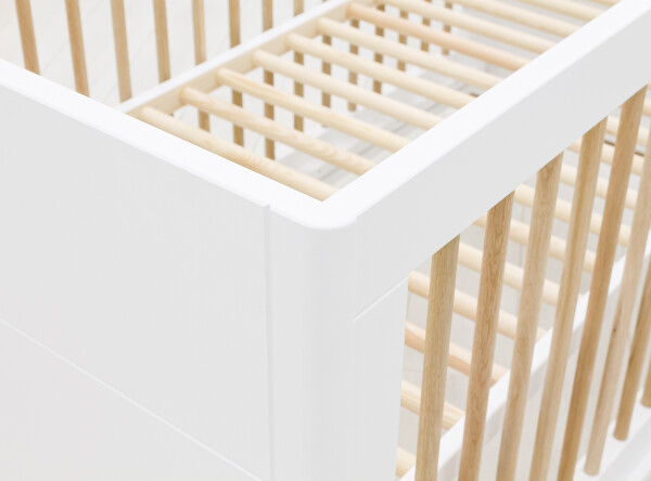 Bench bed 70x140 Mika White/Oak