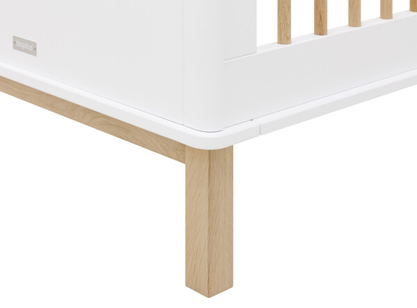 Bench bed 70x140 Mika White/Oak