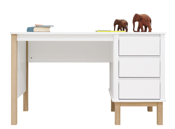 Writing desk Mika White/Oak