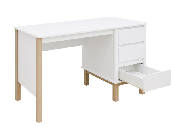 Writing desk Mika White/Oak