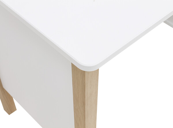 Writing desk Mika White/Oak