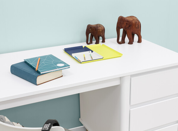Writing desk Mika White/Oak